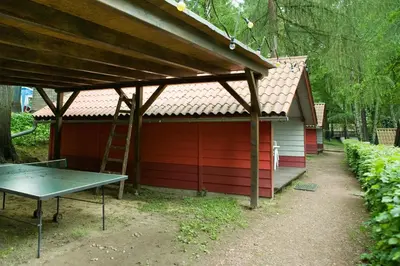 Grundriss der Unterkunft Waldidylle - Bungalows an der Talsperre Kriebstein