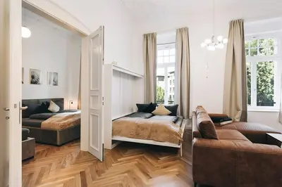 Ein Bett oder Betten in einem Zimmer der Unterkunft TIP! Design-Apartment in Toplage 75qm in Szeneviertel