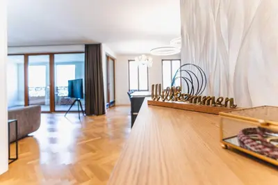 Grundriss der Unterkunft TIP! Design trifft Lage 120 qm Premium Apartment