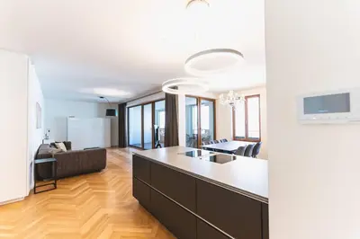 TV/Unterhaltungsangebot in der Unterkunft TIP! Design trifft Lage 120 qm Premium Apartment