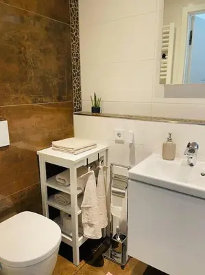Ein Badezimmer in der Unterkunft Traumvilla im Herzen Hainichens