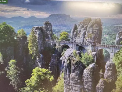 Naturlandschaft in der Nähe der Ferienwohnung
