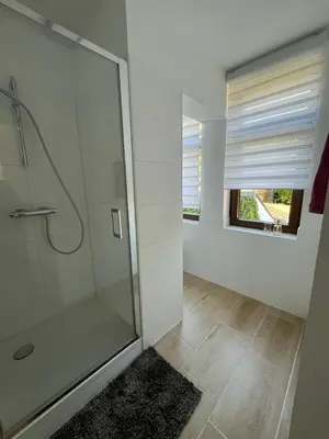 Ein Badezimmer in der Unterkunft Wolke 7