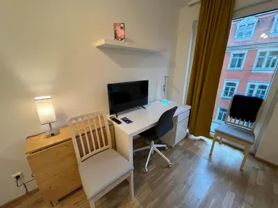 TV/Unterhaltungsangebot in der Unterkunft New Business Apartment Nr.21