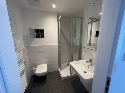 Ein Badezimmer in der Unterkunft New business apartment Nr.20