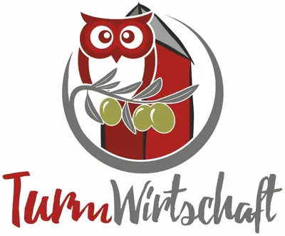 Ein Zertifikat, Auszeichnung, Logo oder anderes Dokument, das in der Unterkunft Turmwohnung ausgestellt ist