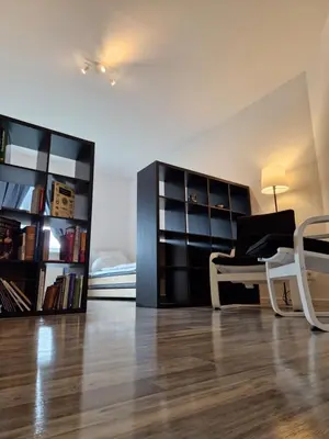 Die Bibliothek in der Ferienwohnung