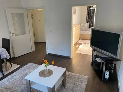 TV/Unterhaltungsangebot in der Unterkunft Ferienwohnung Pension Sofia 2
