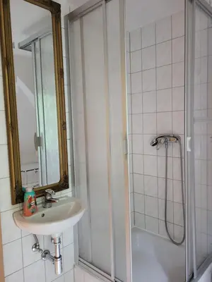 Ein Badezimmer in der Unterkunft Ferienwohnungen Königstein