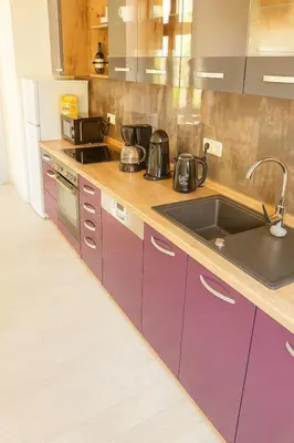 Küche/Küchenzeile in der Unterkunft TOP ANGEBOT - große Wohnung - max 6 Personen - WiFi - Waschmaschine - Badewanne - 2 Parkplätze - zentrale Lage - große Küche TOP