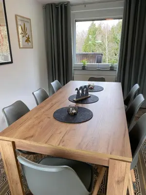 Grundriss der Unterkunft Familien-Ferienhaus am Felsenlabyrinth