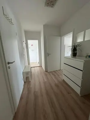 Küche/Küchenzeile in der Unterkunft 1 Raum Dachgeschosswohnung in ruhiger Lage