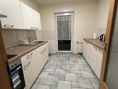 Küche/Küchenzeile in der Unterkunft NP-Apartments Blasewitz