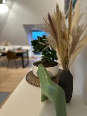 Grundriss der Unterkunft Oasis Appart - Wohnen am Elbtal Dresden - Balkon - Netflix - Tiefgarage