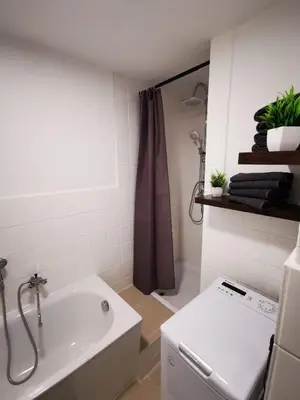 Ein Badezimmer in der Unterkunft Zentral und ruhig in Chemnitz