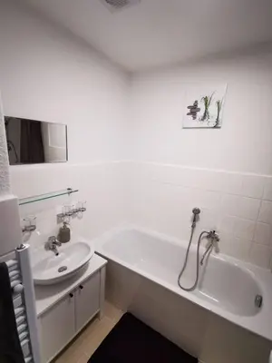 Ein Badezimmer in der Unterkunft Zentral und ruhig in Chemnitz