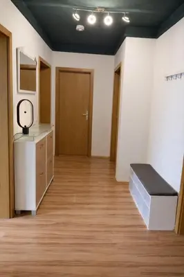 Küche/Küchenzeile in der Unterkunft Schöne Wohnung in einer ruhiger Umgebung