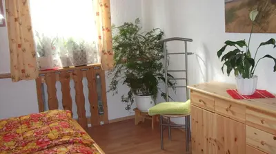 Ein Bett oder Betten in einem Zimmer der Unterkunft Otterbau