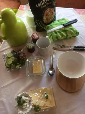 Essen in der Ferienwohnung oder in der Nähe
