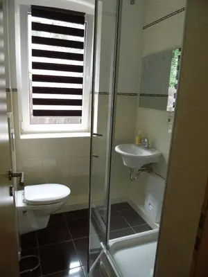 Ein Badezimmer in der Unterkunft Kleine Apartments