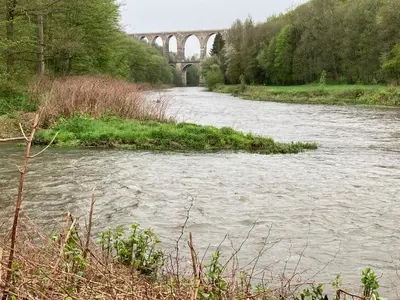 Naturlandschaft in der Nähe des Ferienhauses