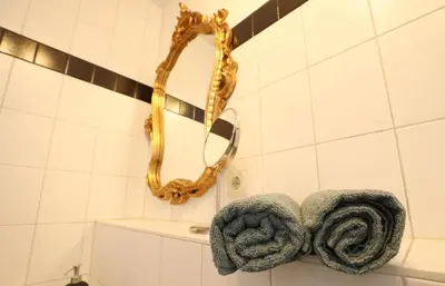Ein Badezimmer in der Unterkunft NEU! DD-Style! Neustadt-Oase