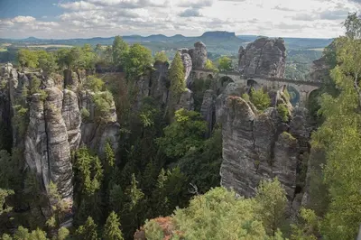 Naturlandschaft in der Nähe der Ferienwohnung