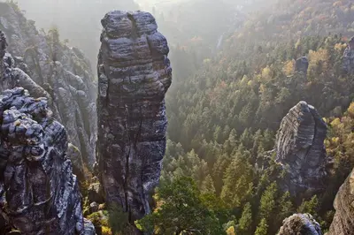 Naturlandschaft in der Nähe der Ferienwohnung