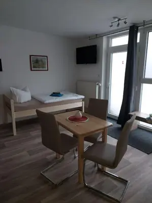 TV/Unterhaltungsangebot in der Unterkunft City Pension Senftenberg / Apartment Nr.1