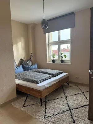 Ein Bett oder Betten in einem Zimmer der Unterkunft 205 qm 