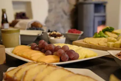 Essen im Bed & Breakfast oder in der Nähe