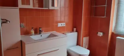 Ein Badezimmer in der Unterkunft Villa Küchwald