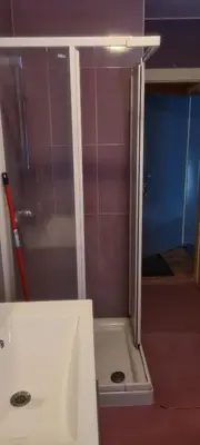Ein Badezimmer in der Unterkunft Villa Küchwald