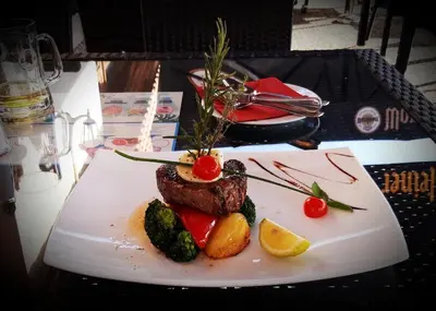 Essen in der Pension oder in der Nähe