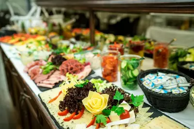 Essen in der Ferienwohnung oder in der Nähe