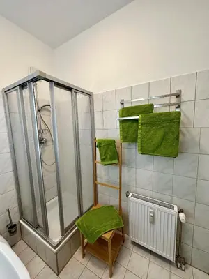 Ein Badezimmer in der Unterkunft Victoria Apartment