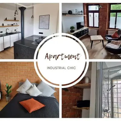 Komfortables Apartment im Industrial Chic