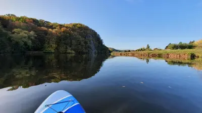 Naturlandschaft in der Nähe der Ferienwohnung