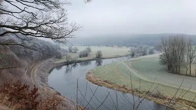 Naturlandschaft in der Nähe der Ferienwohnung