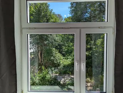 Ein Garten an der Unterkunft Arbeiterwohnung
