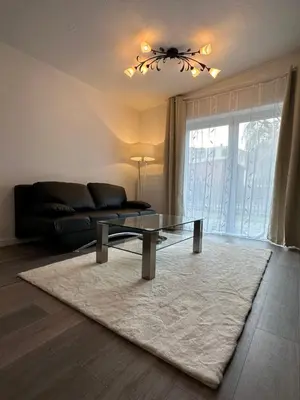 Ein Sitzbereich in der Unterkunft Villarina