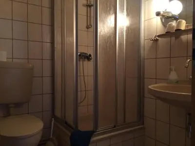Ein Badezimmer in der Unterkunft Hotel Stadt Leipzig