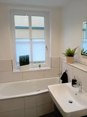 Ein Badezimmer in der Unterkunft fambiwo - Top Ferienwohnung in sehr guter Lage