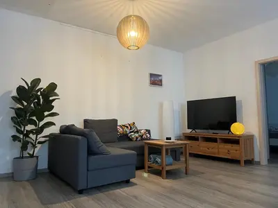TV/Unterhaltungsangebot in der Unterkunft Bergstadtwohnung