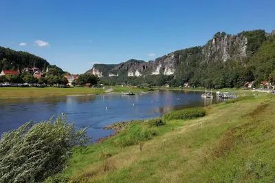 Naturlandschaft in der Nähe der Ferienwohnung