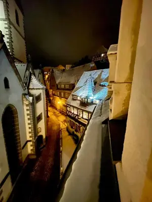 Das Gebäude in dem sich das Bed & Breakfast befindet
