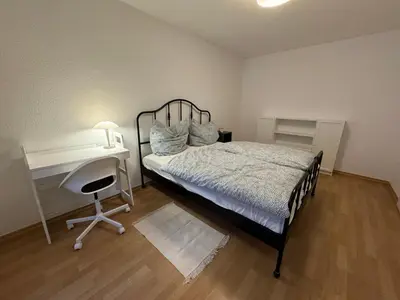 Ein Bett oder Betten in einem Zimmer der Unterkunft Chic und Charme