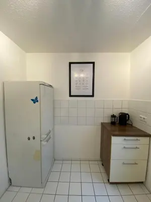 Küche/Küchenzeile in der Unterkunft Chic und Charme