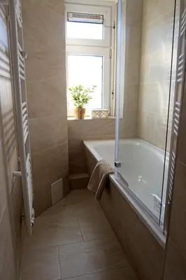 Ein Badezimmer in der Unterkunft Dresden City Apartment zum Wohlfühlen