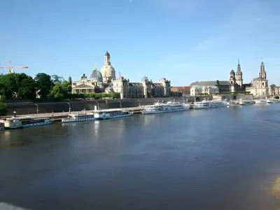 Blick auf einen Fluss in der Nähe der Ferienwohnung